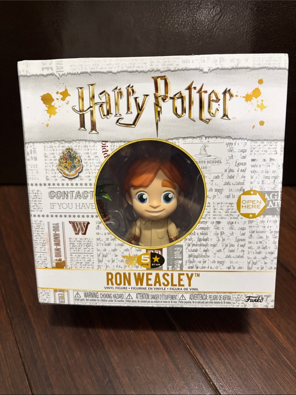 Funko Harry Potter Ron Weasley Figure - five star